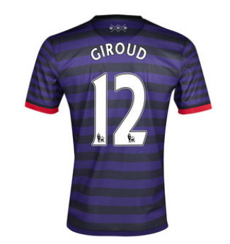 2012-13 Arsenal Nike Away Shirt (Giroud 12) - Kids