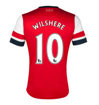 2012-13 Arsenal Nike Home Shirt (Wilshere 10)