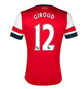 2012-13 Arsenal Nike Home Shirt (Giroud 12)