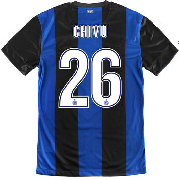 2012-13 Inter Milan Nike Home Shirt (Chivu 26)