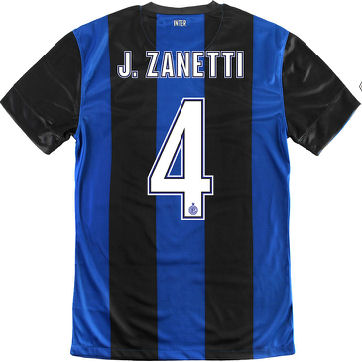 2012-13 Inter Milan Nike Home Shirt (J.Zanetti 4)