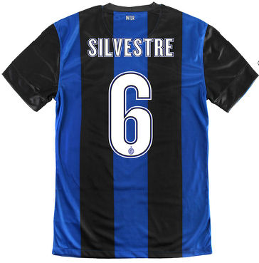 2012-13 Inter Milan Nike Home Shirt (Silvestre 6)