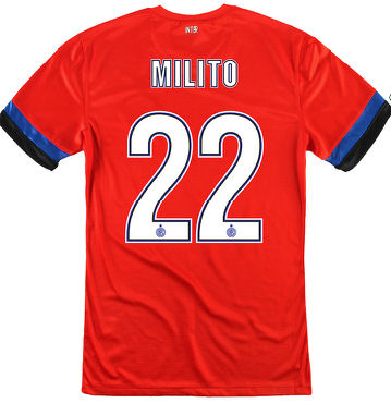 2012-13 Inter Milan Nike Away Shirt (Milito 22)