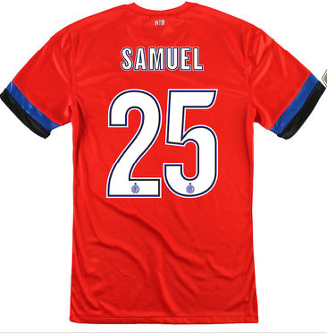 2012-13 Inter Milan Nike Away Shirt (Samuel 25)