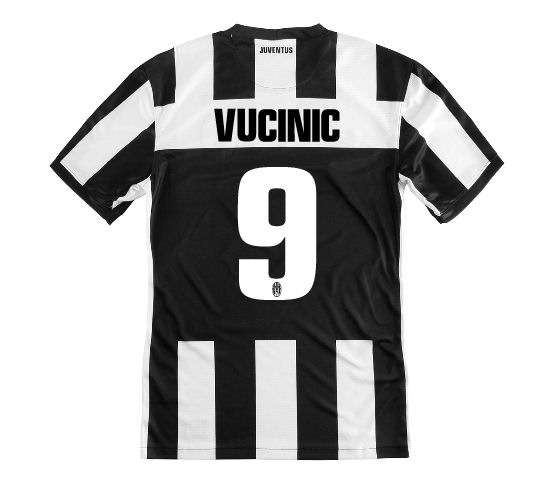 2012-13 Juventus Nike Home Shirt (Vucinic 9)