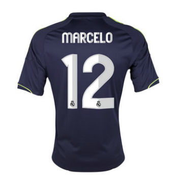 2012-13 Real Madrid Away Shirt (Marcelo 12)