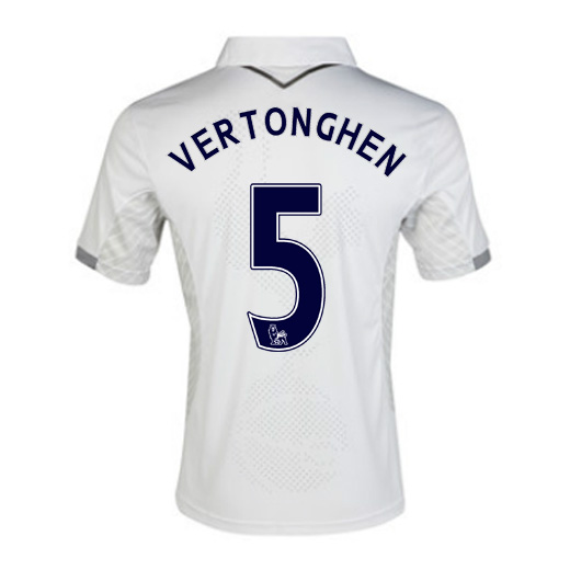 2012-13 Tottenham Home Shirt (Vertonghen 5) - Kids