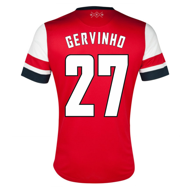 2012-13 Arsenal UCL Home Shirt (Gervinho 27)