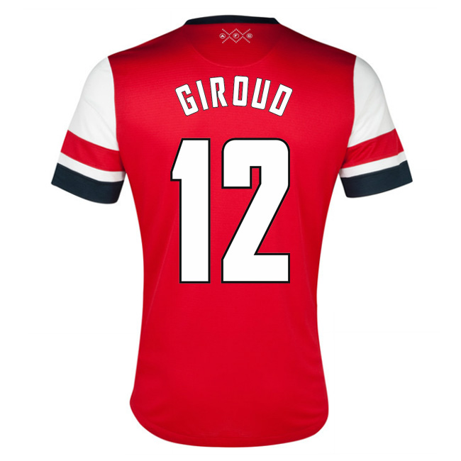 2012-13 Arsenal UCL Home Shirt (Giroud 12)