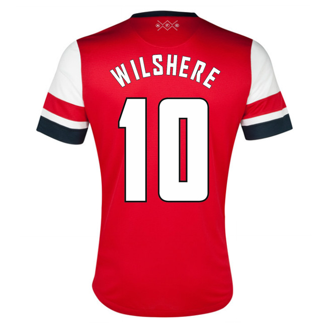 2012-13 Arsenal UCL Home Shirt (Wilshere 10)