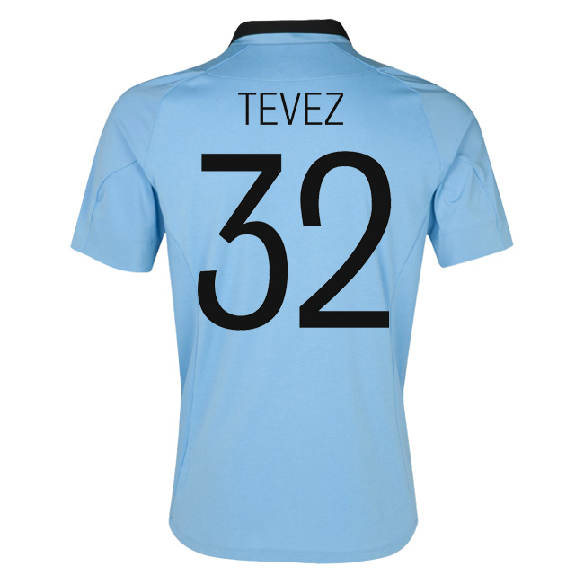 2012-13 Man City UCL Home Shirt (Tevez 32)