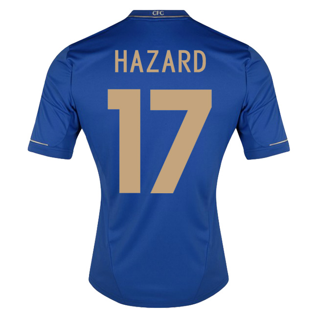 2012-13 Chelsea UCL Home Shirt (Hazard 17)