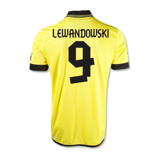 2012-13 Borussia Dortmund Home Shirt (Lewandowski)