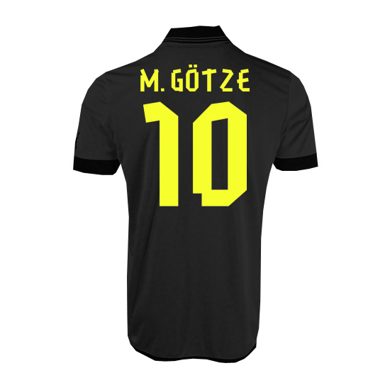 2012-13 Borussia Dortmund Away Shirt (M.Gotze 10)