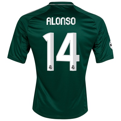 2012-13 Real Madrid UCL 3rd Shirt (Alonso 14)