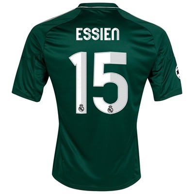 2012-13 Real Madrid UCL 3rd Shirt (Essien 15)
