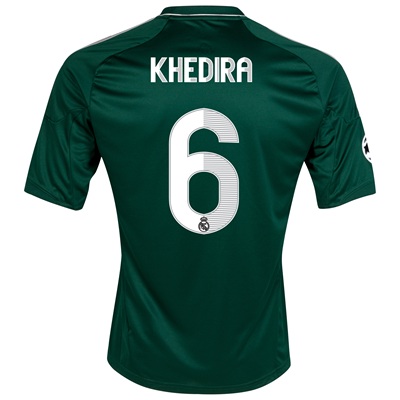 2012-13 Real Madrid UCL 3rd Shirt (Khedira 6)