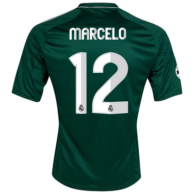 2012-13 Real Madrid UCL 3rd Shirt (Marcelo 12)