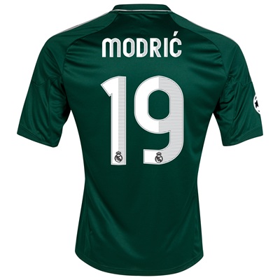 2012-13 Real Madrid UCL 3rd Shirt (Modric 19)