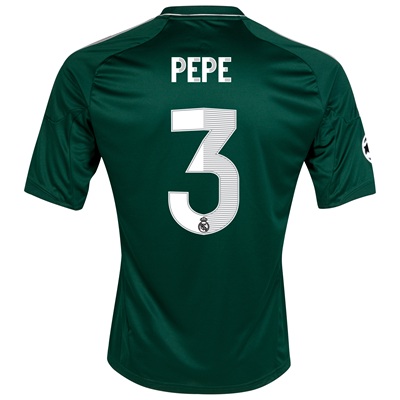 2012-13 Real Madrid UCL 3rd Shirt (Pepe 3)