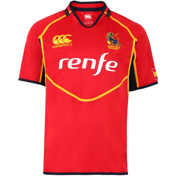 2012-13 Spain Home Pro Rugby Shirt (Red)