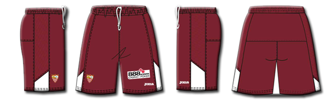 07-08 Seville away shorts