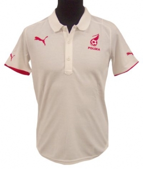 08-09 Poland Polo Shirt (White)