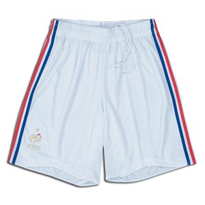 08-09 France home shorts