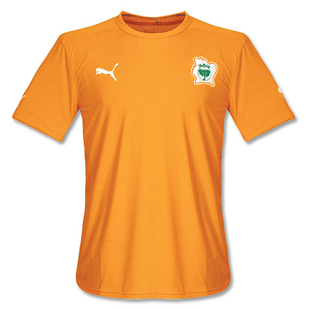 08-09 Ivory Coast Training Tee (orange)