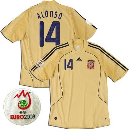 08-09 Spain away (Alonso 14)