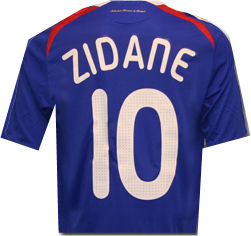 08-09 France home (Zidane 10)