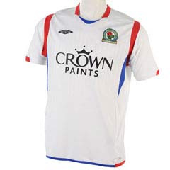 09-10 Blackburn Rovers away shirt
