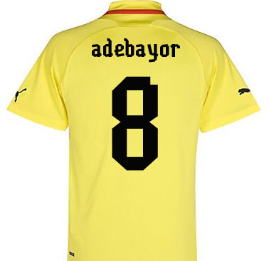 2012-13 Togo Home Shirt (Adebayor 8)