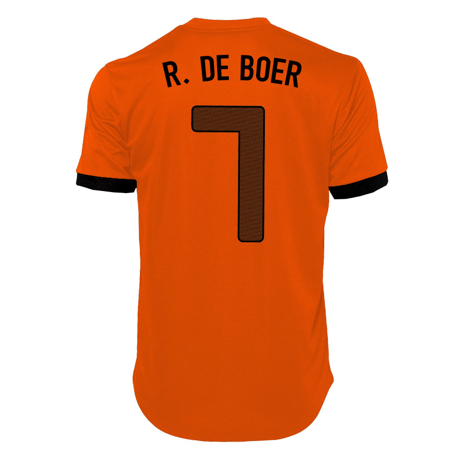 2012-13 Holland Nike Home Shirt (De Boer 7)