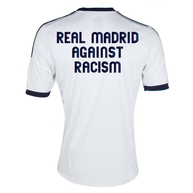 2012-13 Real Madrid Against Racism Home Shirt