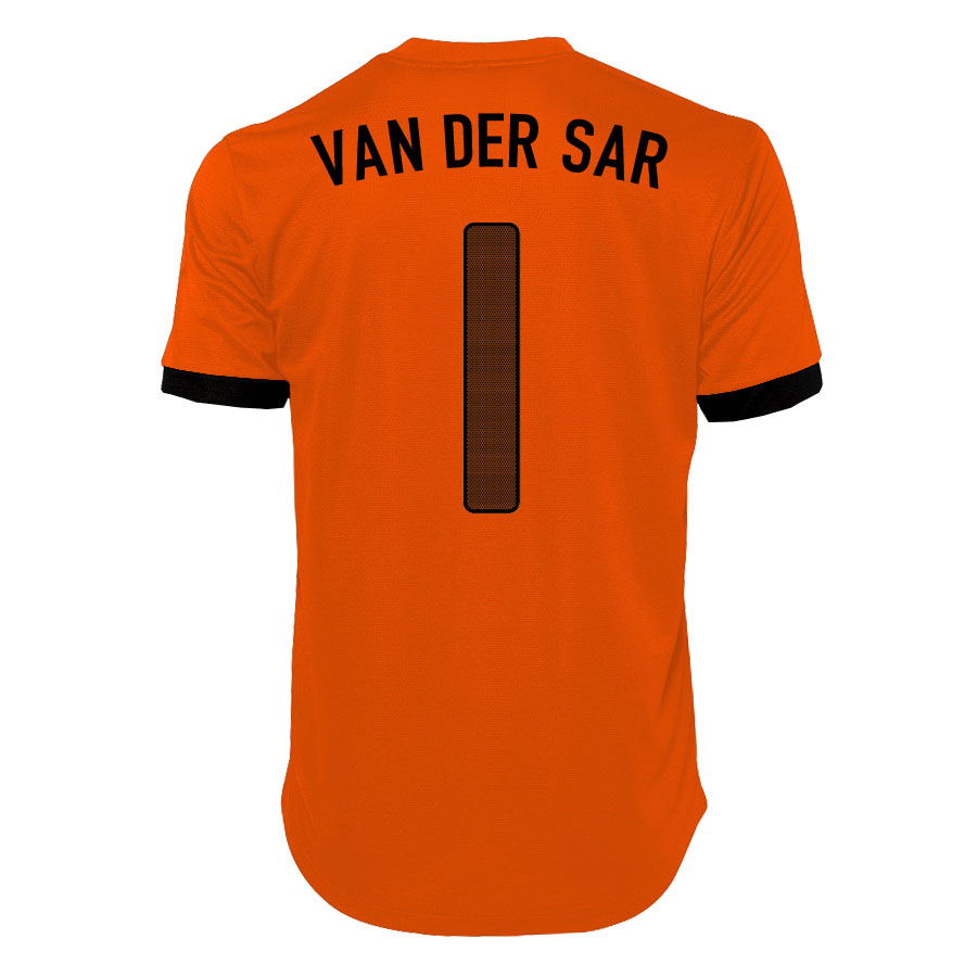 2012-13 Holland Nike Home Shirt (Van Der Sar 1)