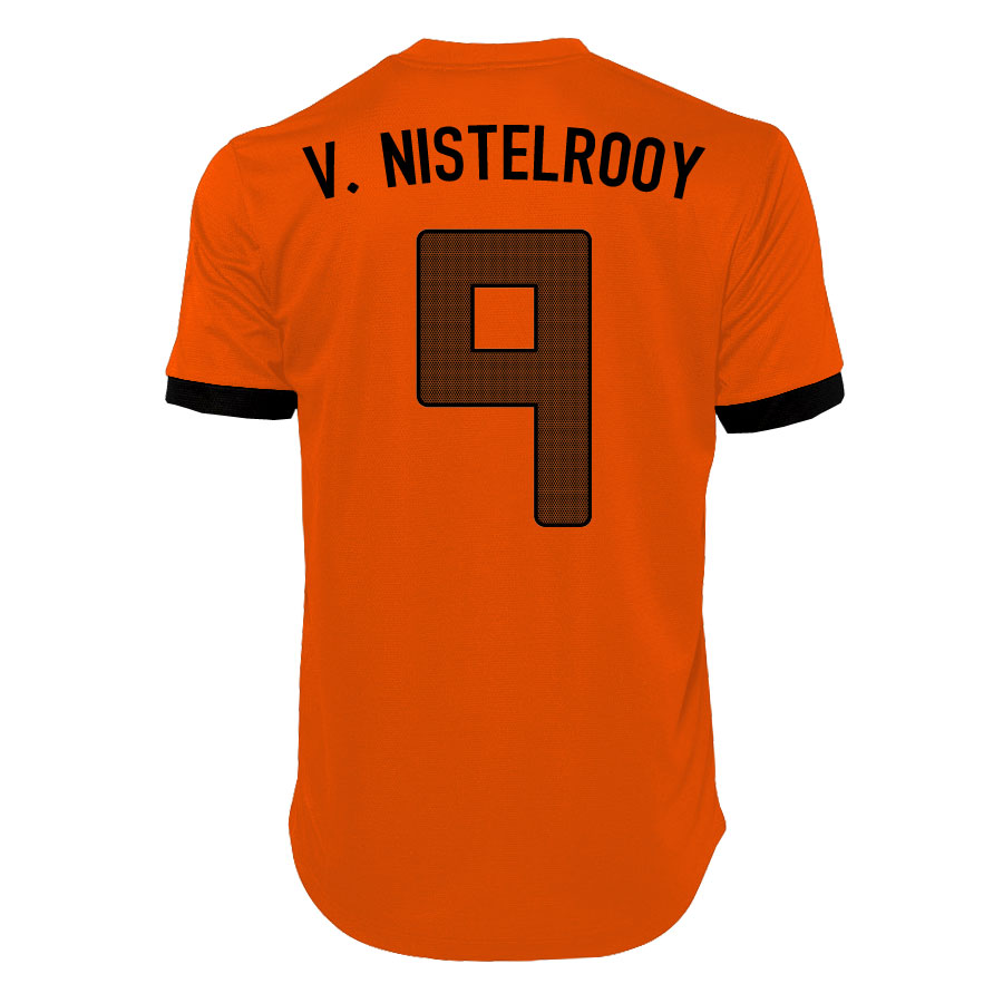 2012-13 Holland Nike Home Shirt (V.Nistelrooy 9)