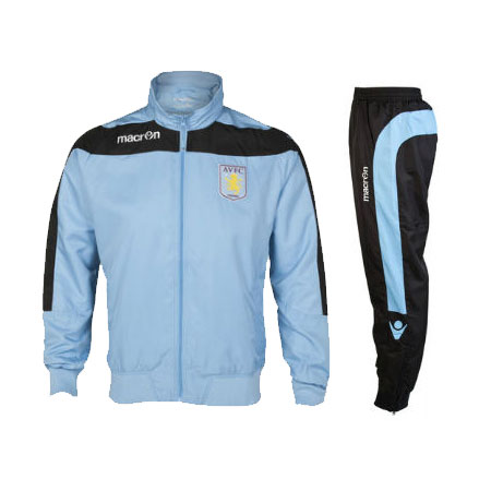 2012-13 Aston Villa Macron Tracksuit (Blue)