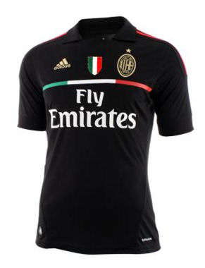 2011-12 AC Milan 3rd Football Shirt (Scudetto)