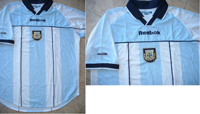 Argentina 2001 home shirt