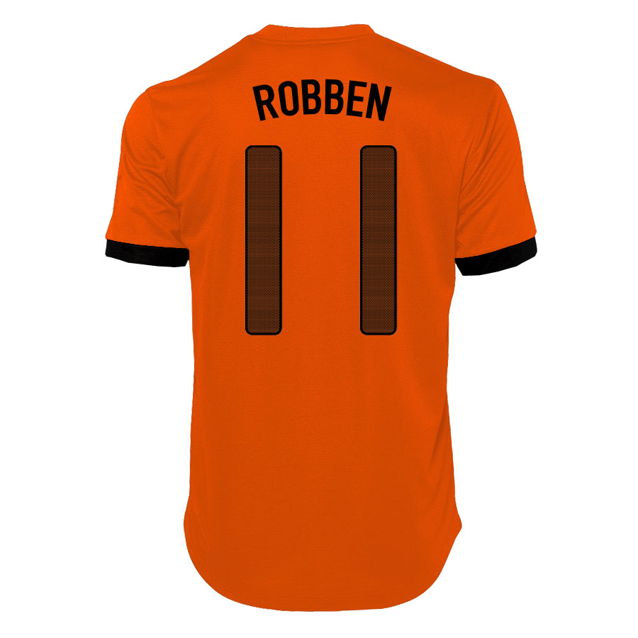 2012-13 Holland Nike Home Shirt (Robben 11)