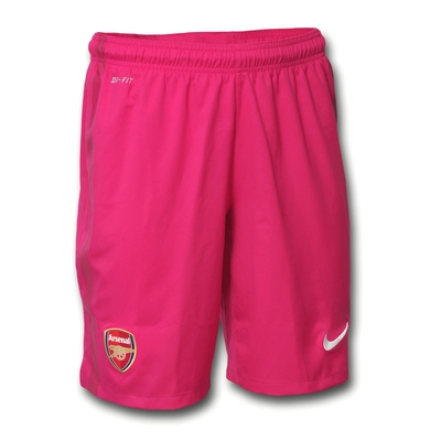 2012-13 Arsenal Nike Away Goalkeeper Shorts (Pink) - Kids