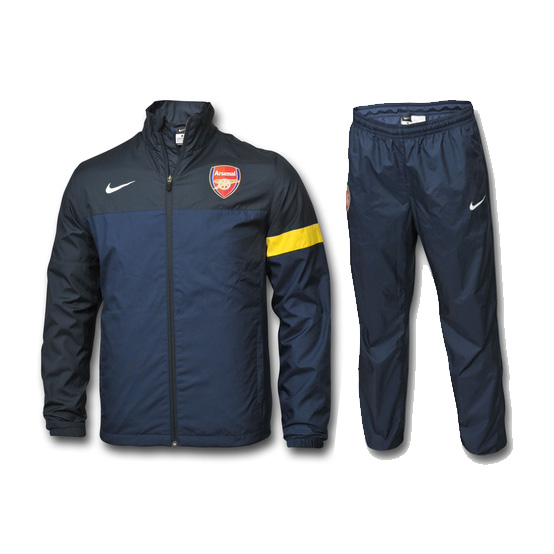 2012-13 Arsenal Nike Sideline Woven Tracksuit (Navy)