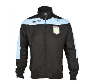 2012-13 Aston Villa Microfibre Travel Jacket (Black)