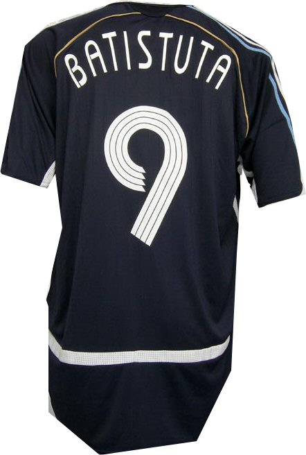 Argentina away (Batistua 9) 06/07