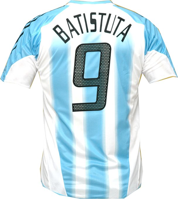 Argentina home (Batistuta 9) 04/05