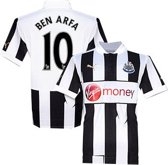 2012-13 Newcastle Puma Home Shirt (Ben Arfa 10)