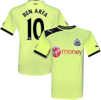 2012-13 Newcastle Puma 3rd Shirt (Ben Arfa 10)