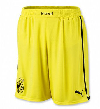 2012-13 Borussia Dortmund Away Puma Football Shorts
