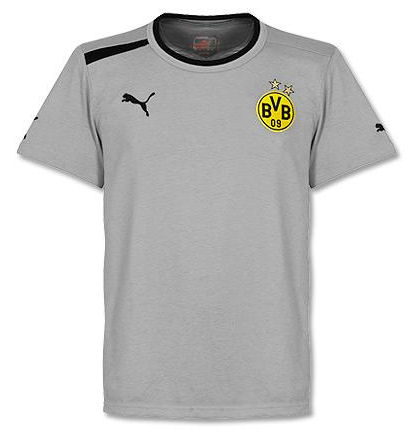 2012-13 Borussia Dortmund Puma Fan T-Shirt (Grey)